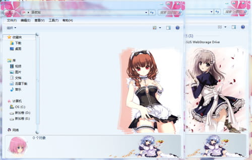 【win7】 猫耳女仆主题