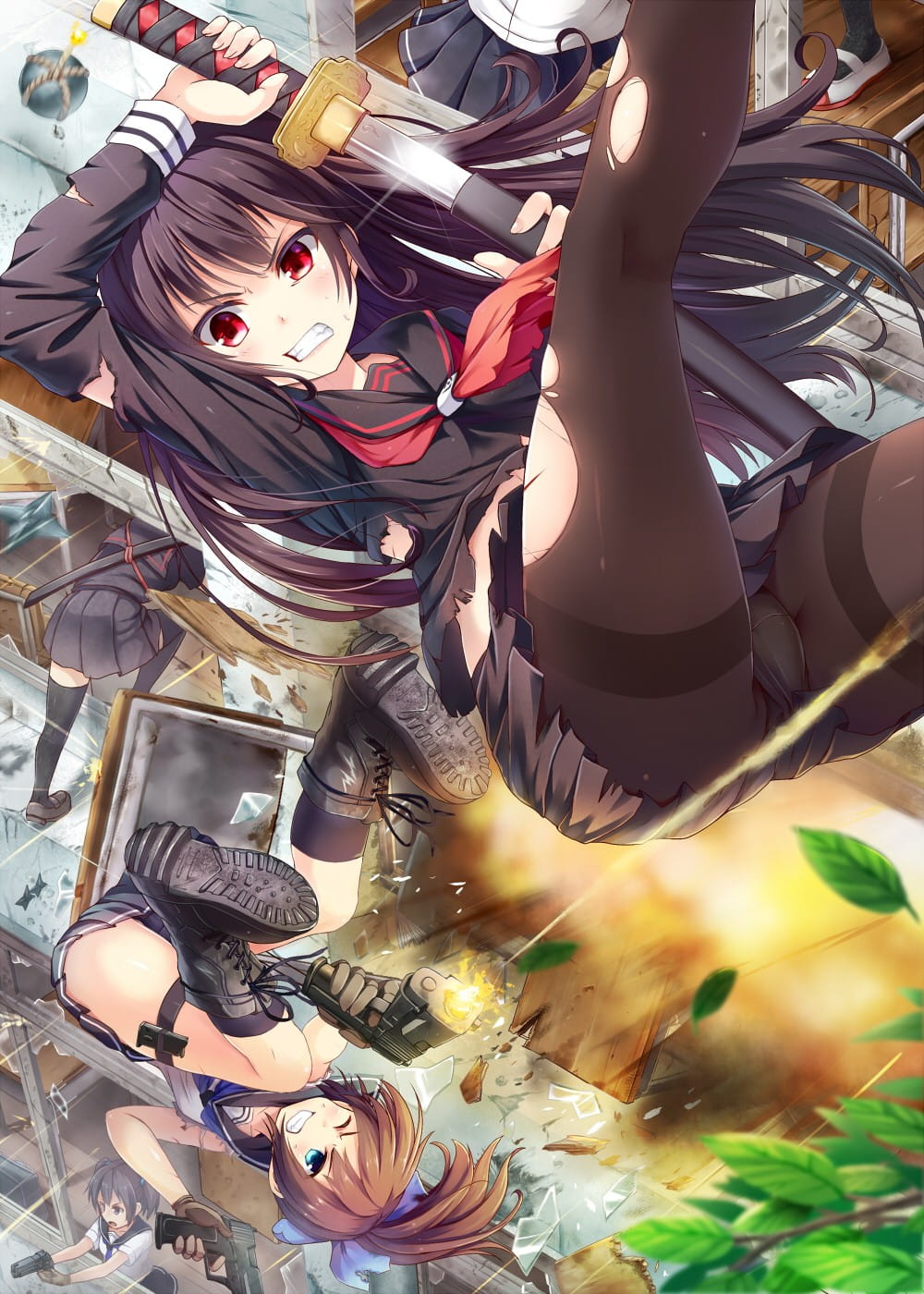 唯有刀剑才能划破长空 手机壁纸