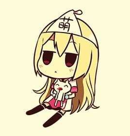 傲娇萌板娘表情包 超级可爱