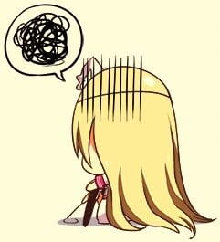 傲娇萌板娘表情包 超级可爱