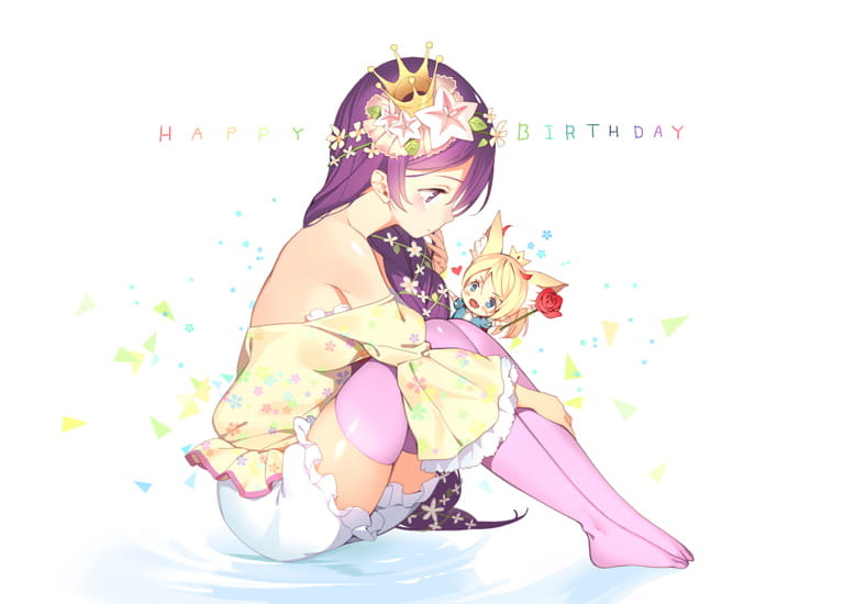 东条希  点兔 萌娘电脑桌面壁纸