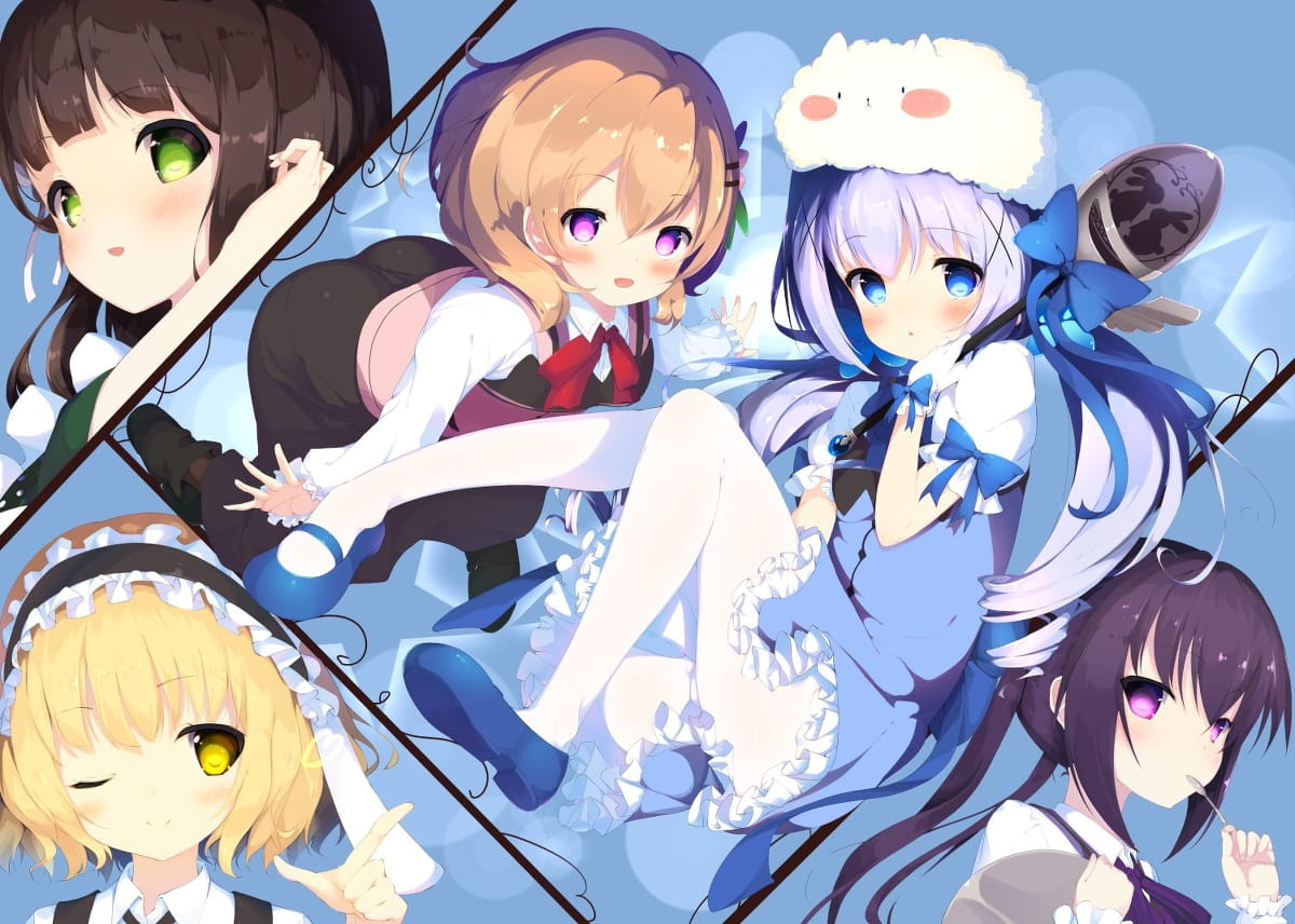 东条希  点兔 萌娘电脑桌面壁纸