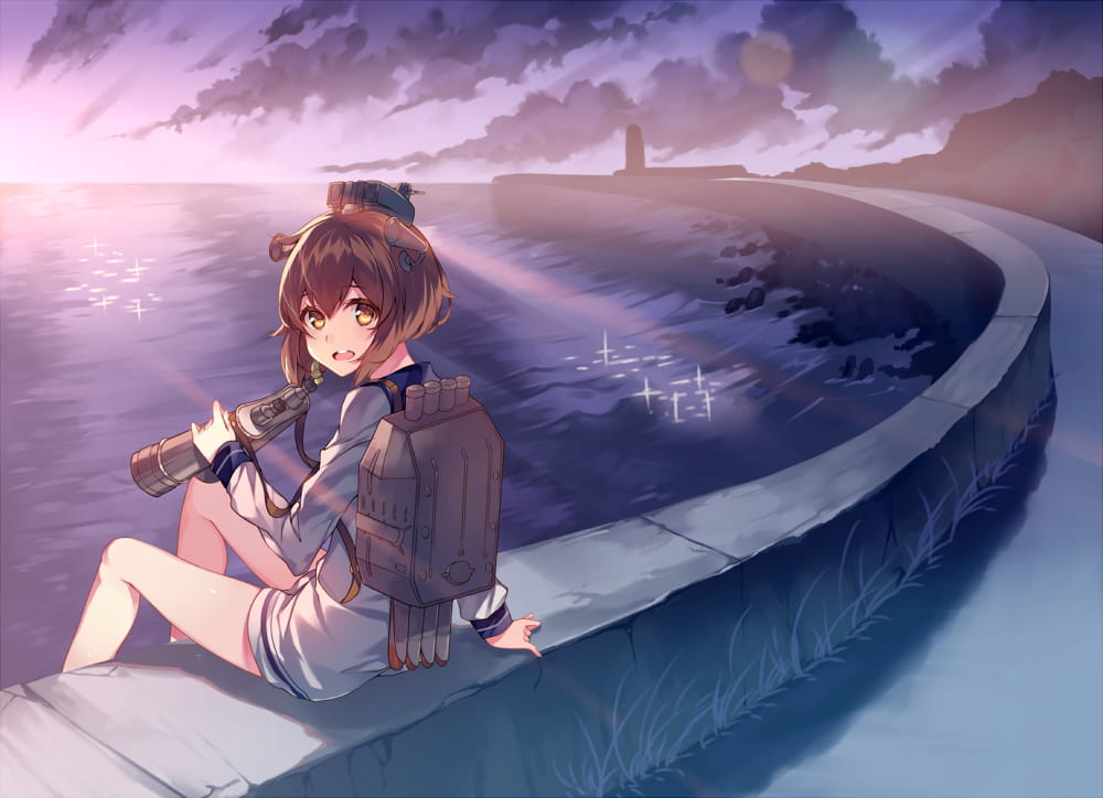 战斗型少女 桌面壁纸 霸气风范