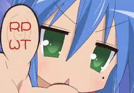 动漫幸运星 超萌QQ表情包