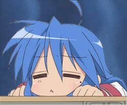 动漫幸运星 超萌QQ表情包