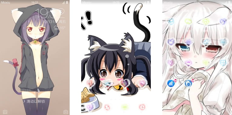  猫耳娘 安卓手机主题