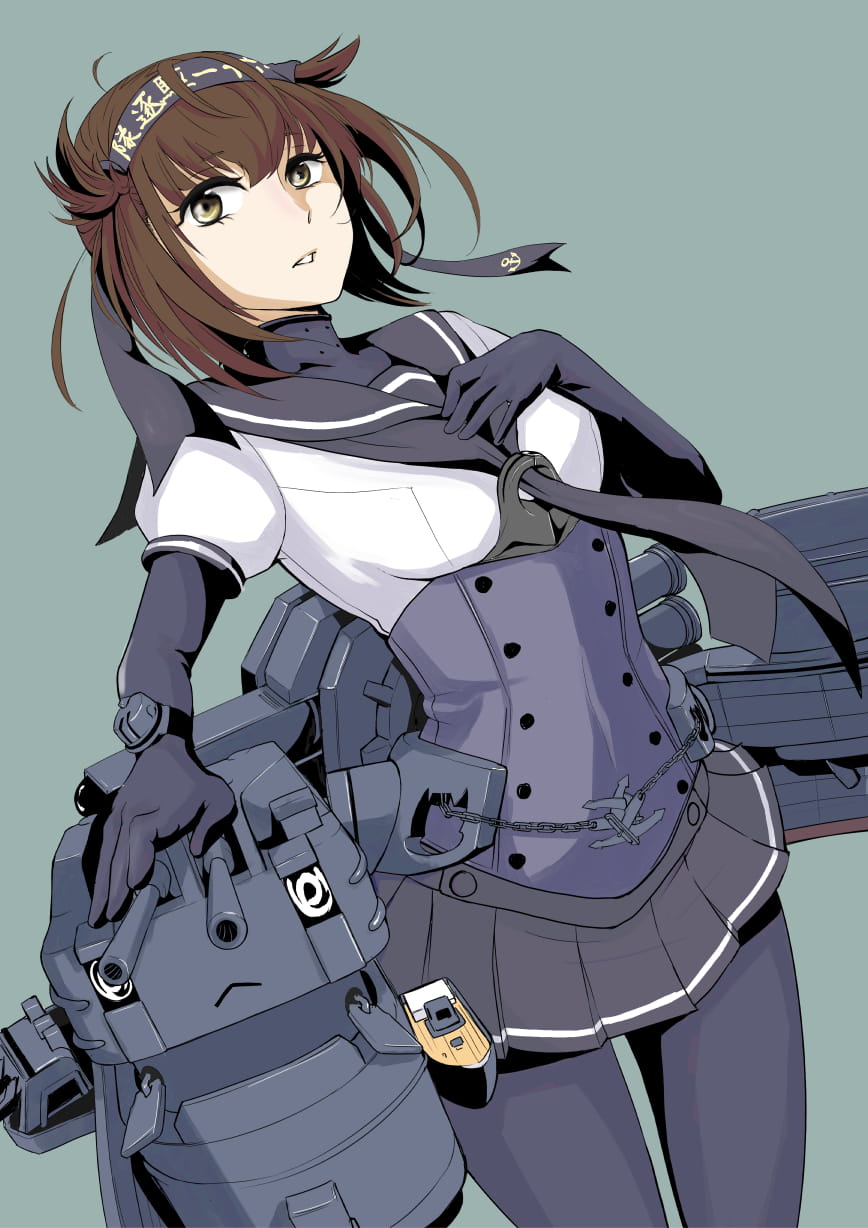 舰队Collection 舰娘 鹿岛 萌娘手机壁纸4-11期