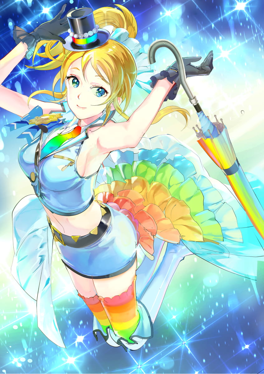 LoveLive!  绚濑绘里 萌娘手机壁纸4—12期