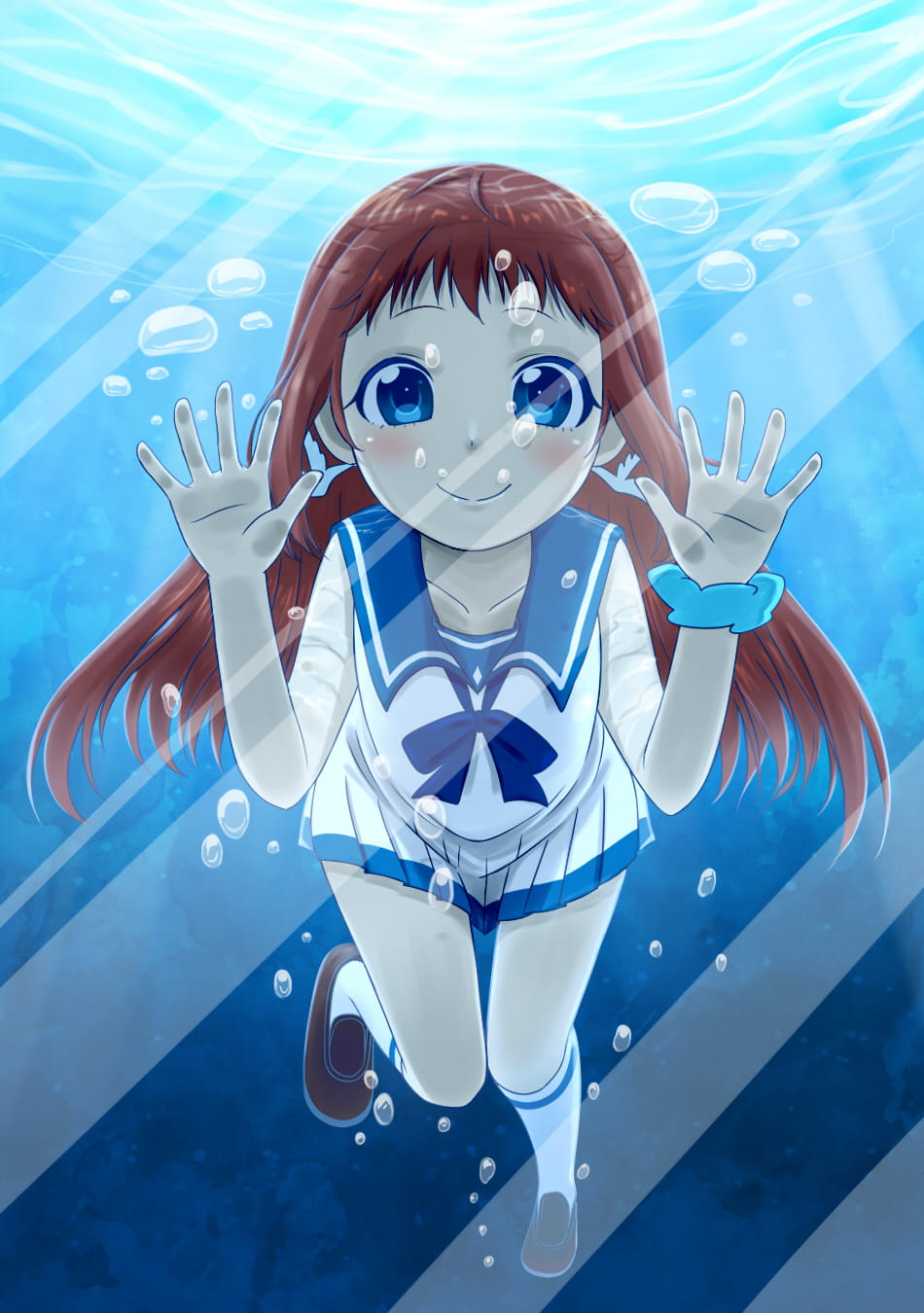 舰队Collection  金刚 夹着提督 萌娘手机壁纸4-16期