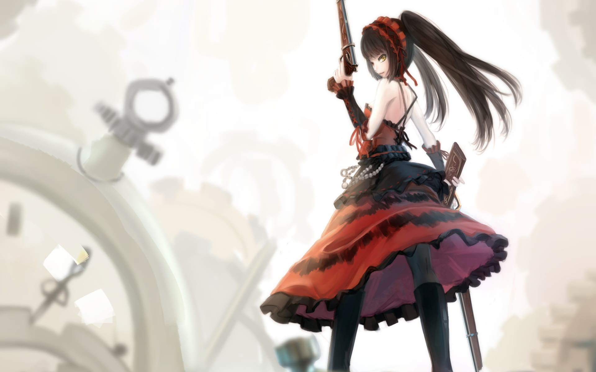 约会大作战 时崎狂三 初音未来 萌娘电脑壁纸4-16期