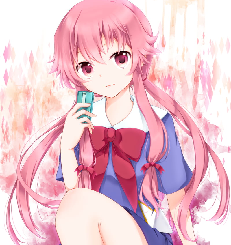 未来日记我妻由乃 手机壁纸