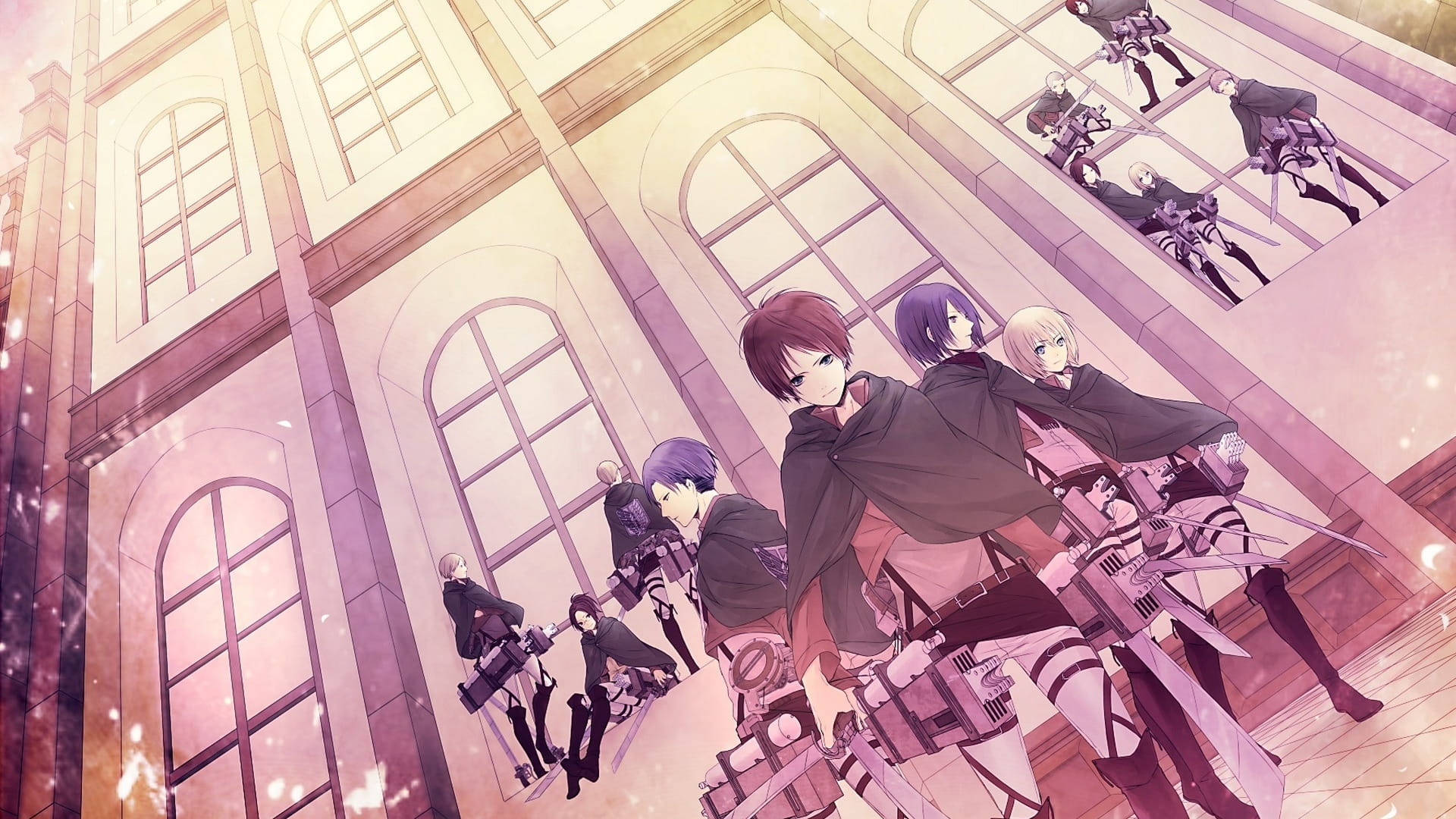 进击的巨人 兵长 萌娘电脑壁纸4-18期下载