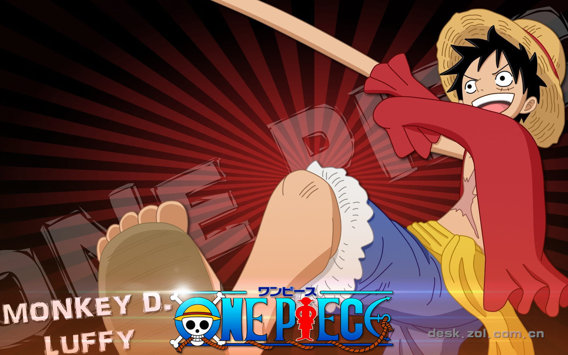 海贼王 路飞  萌娘电脑壁纸4—19期下载