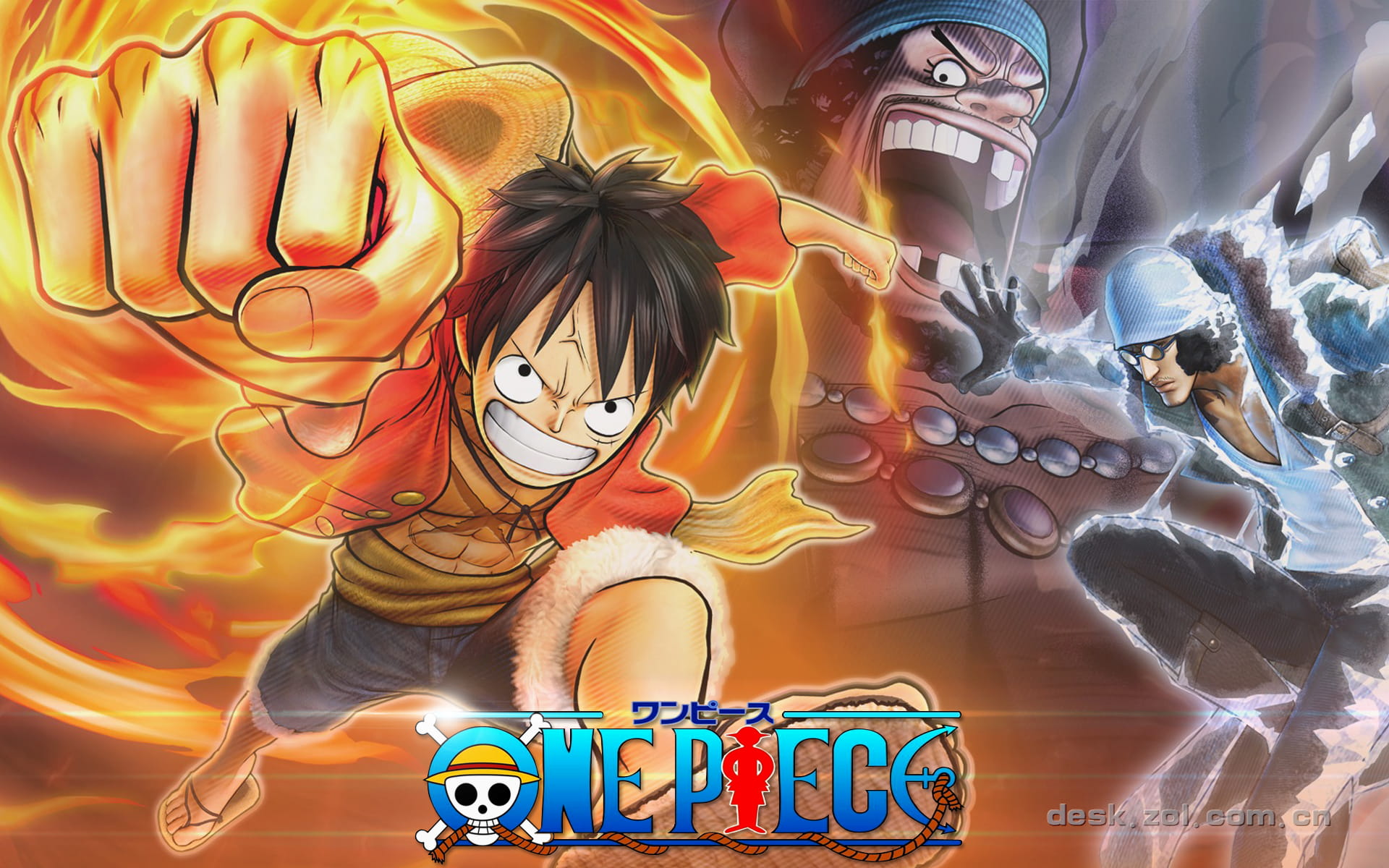 海贼王 路飞  萌娘电脑壁纸4—19期下载