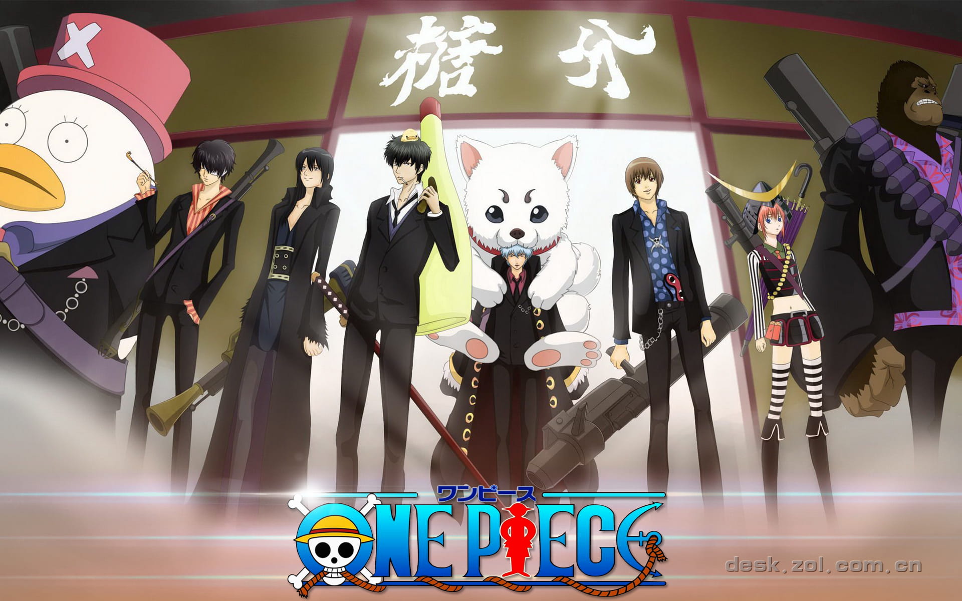 海贼王 路飞  萌娘电脑壁纸4—19期下载