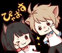 dog&act couple 表情包