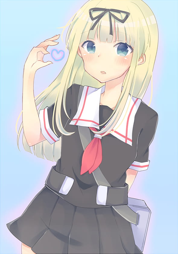 岛风 夕立 舰娘 萌娘手机壁纸4-27期下载