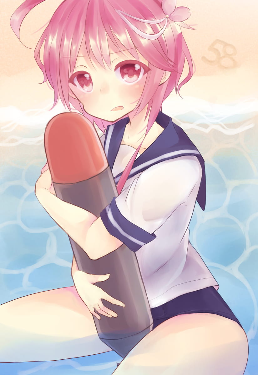 岛风 夕立 舰娘 萌娘手机壁纸4-27期下载