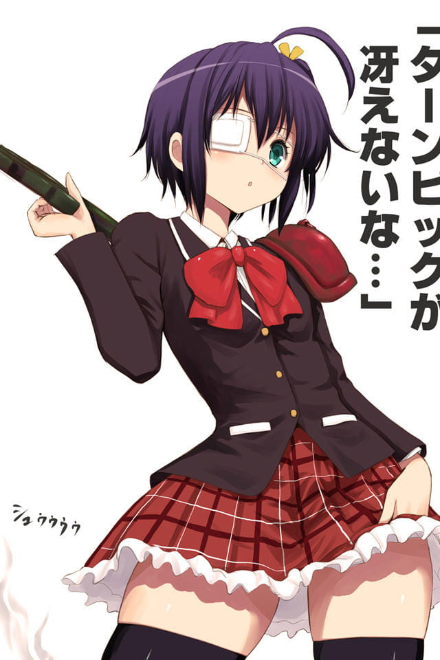 小鸟游六花 中二病也要谈恋爱  萌娘手壁纸4-30下载