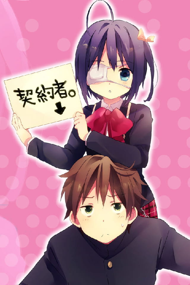 小鸟游六花 中二病也要谈恋爱  萌娘手壁纸4-30下载