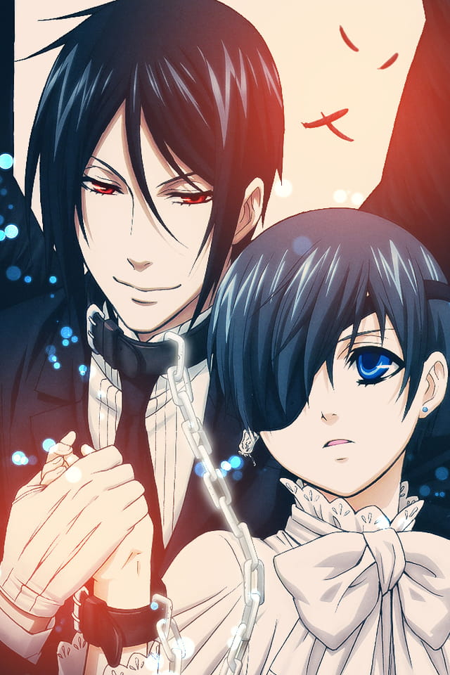 黑执事 塞巴斯蒂安 萌娘手机壁纸5-1期下载