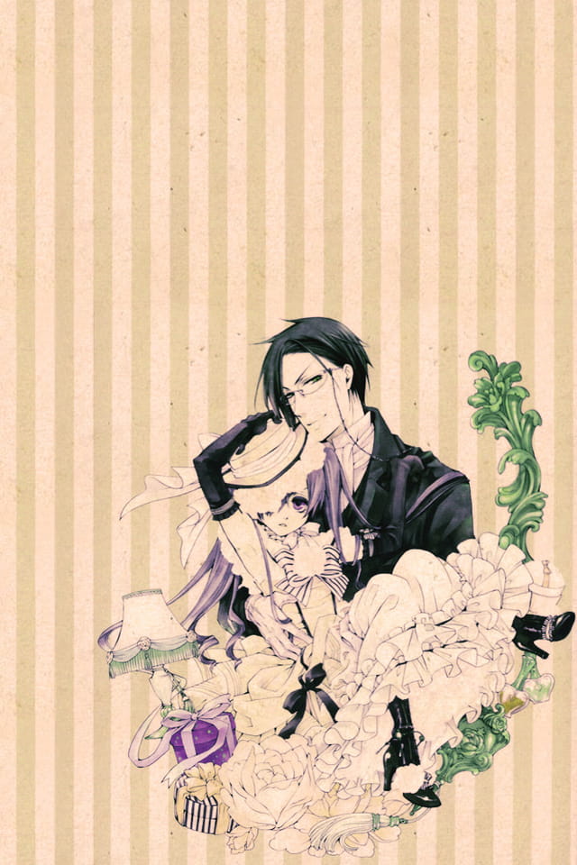 黑执事 塞巴斯蒂安 萌娘手机壁纸5-1期下载