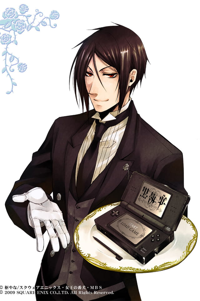 黑执事 塞巴斯蒂安 萌娘手机壁纸5-1期下载