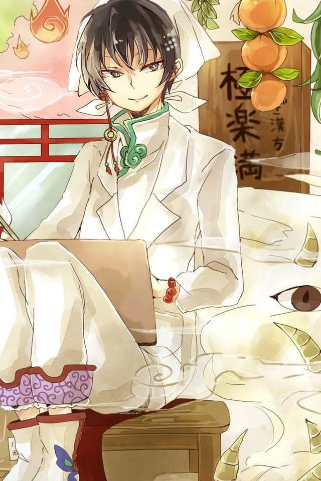 鬼灯的冷彻 萌娘手机壁纸5-3期下载