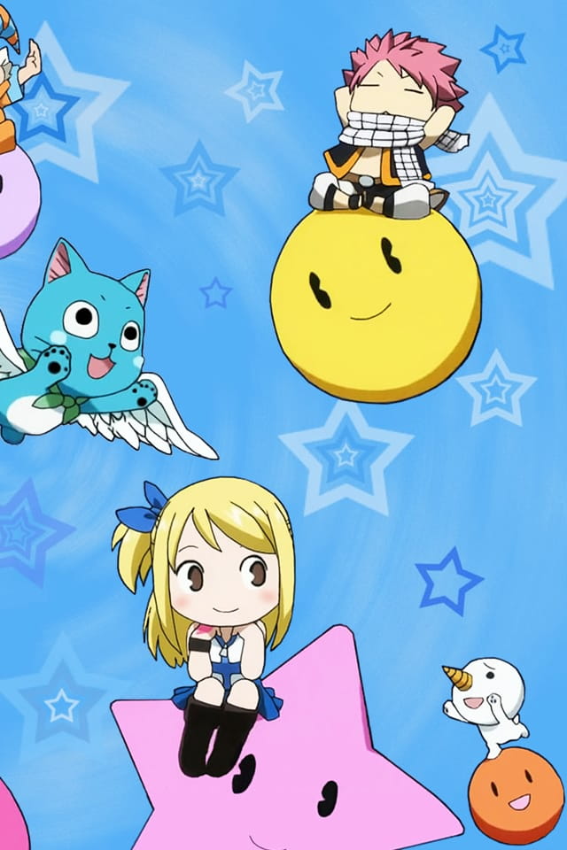 妖精的尾巴 萌娘手机壁纸下载