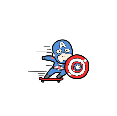 美国队长3 主角Q版头像等你拿