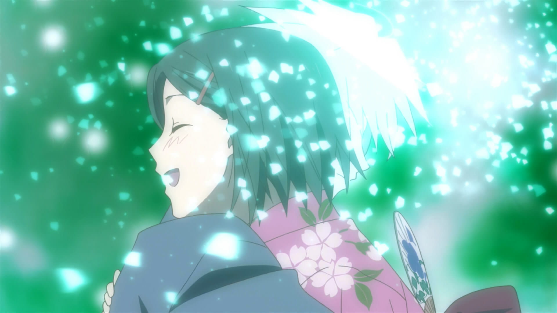 萤火之森 桌面壁纸 触不到的恋人