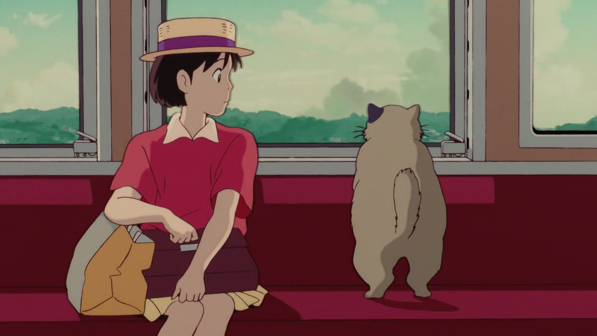 侧耳倾听 桌面壁纸 宫崎骏