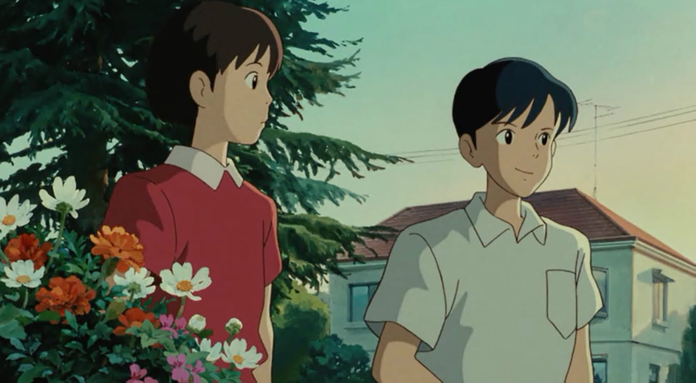 侧耳倾听 桌面壁纸 宫崎骏