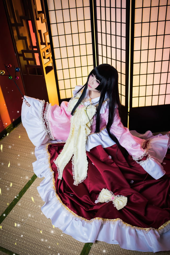 东方Project 蓬莱山辉夜COS