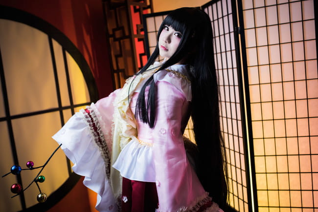 东方Project 蓬莱山辉夜COS