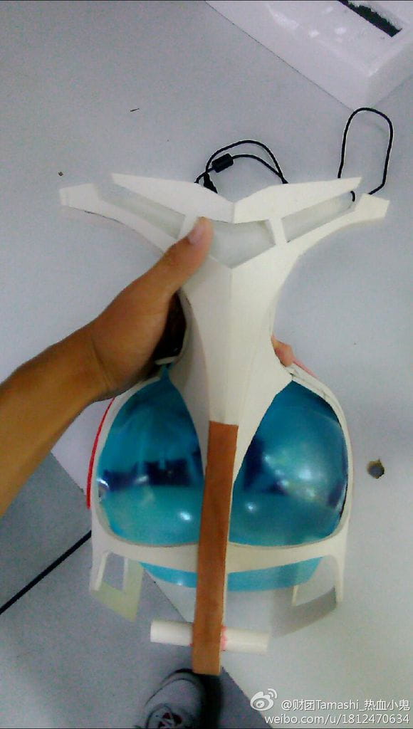 【COS道具教程】热塑透明件 假面骑士面具教程