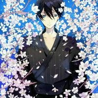 动漫头像男 优雅的喝茶