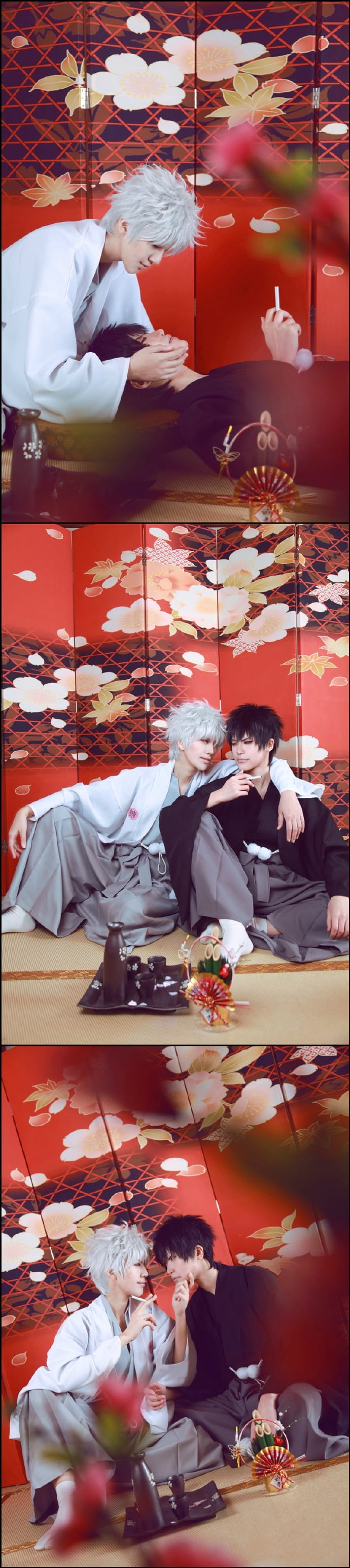 【授权】银魂 坂田银时&土方十四郎cos