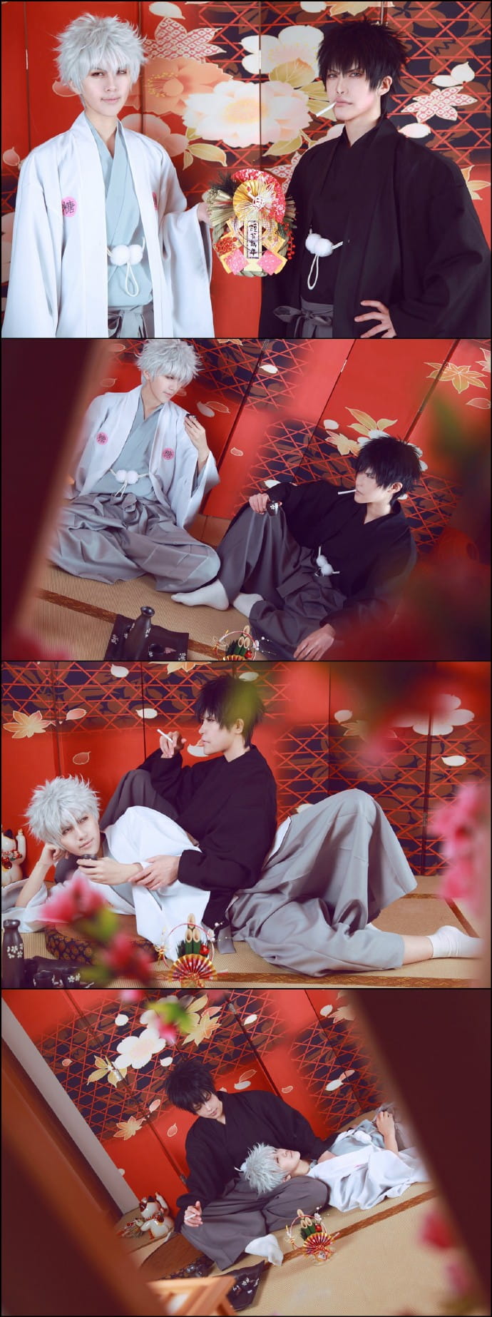 【授权】银魂 坂田银时&土方十四郎cos