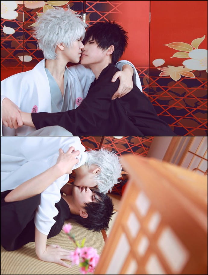 【授权】银魂 坂田银时&土方十四郎cos