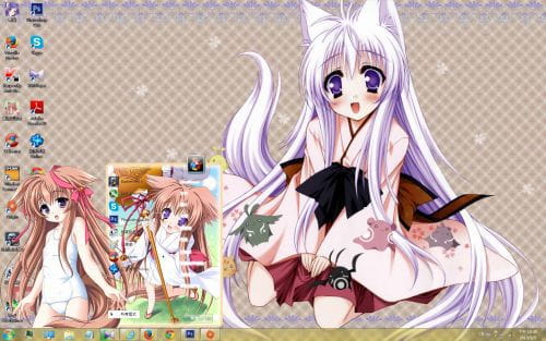 游魂 kiss on my deity  win7电脑主题下载