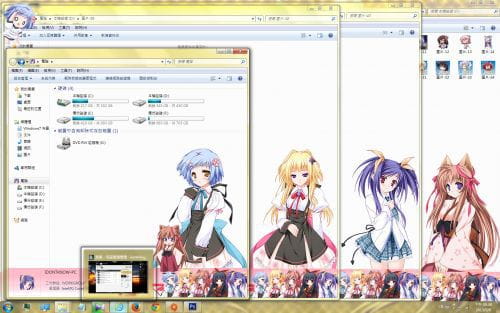 游魂 kiss on my deity  win7电脑主题下载