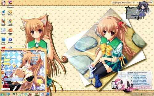猫☆恋！~猫神与猫咪的恶作剧~ win7电脑主题下载