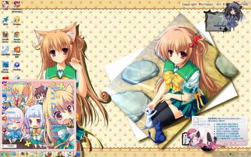 猫☆恋！~猫神与猫咪的恶作剧~ win7电脑主题下载