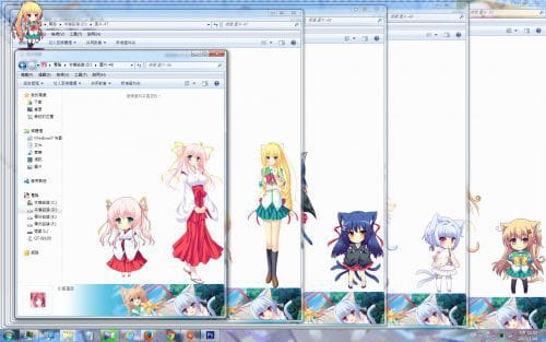 猫☆恋！~猫神与猫咪的恶作剧~ win7电脑主题下载