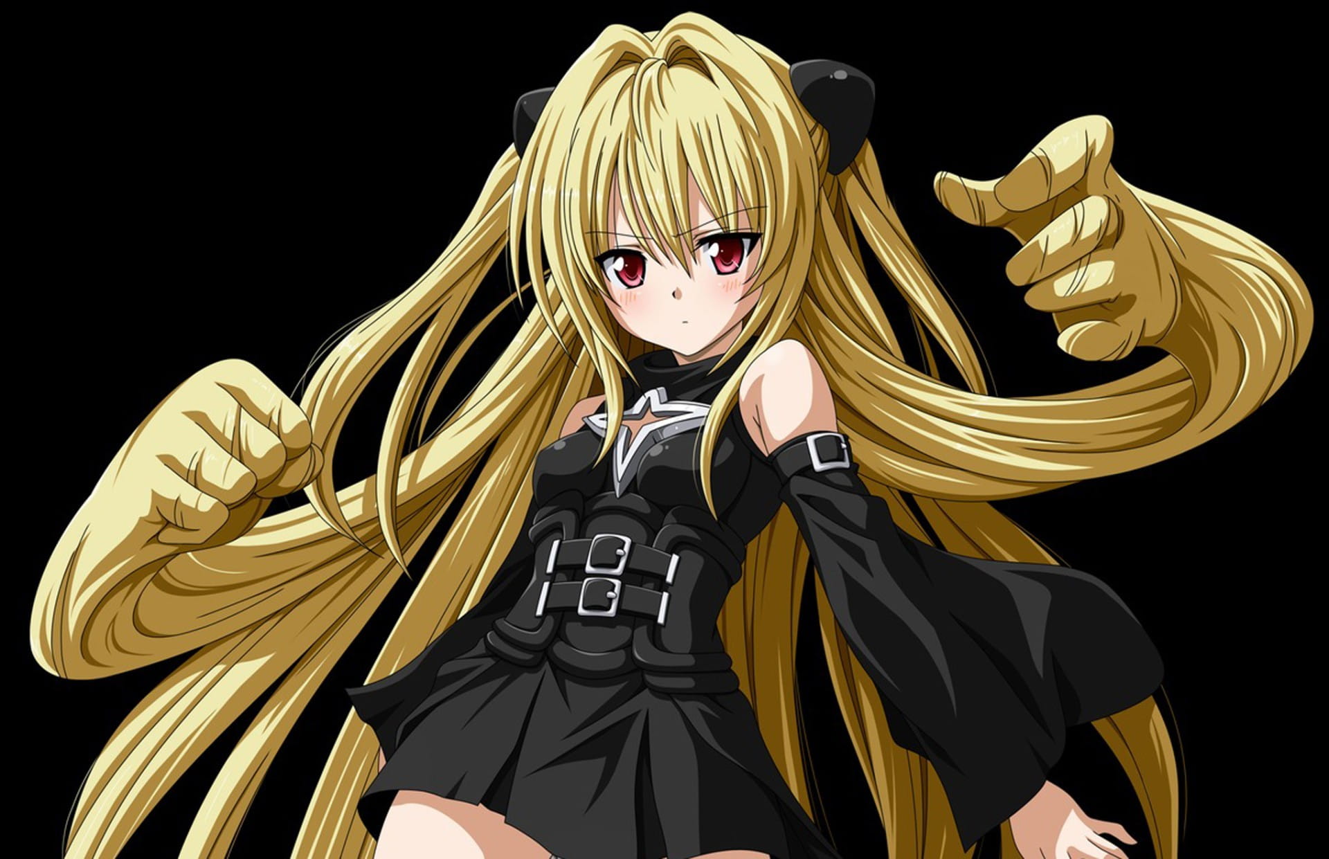 金色傲娇双马尾 宅男最爱的萌女