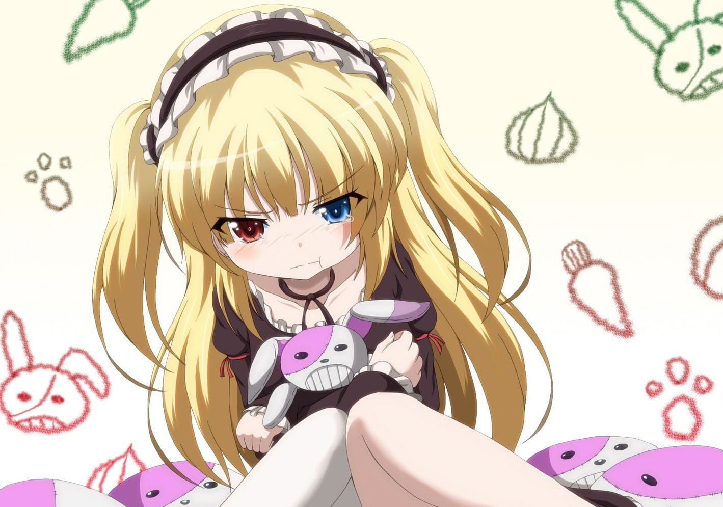 金色傲娇双马尾 宅男最爱的萌女