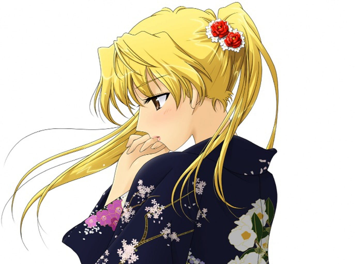 金色傲娇双马尾 宅男最爱的萌女