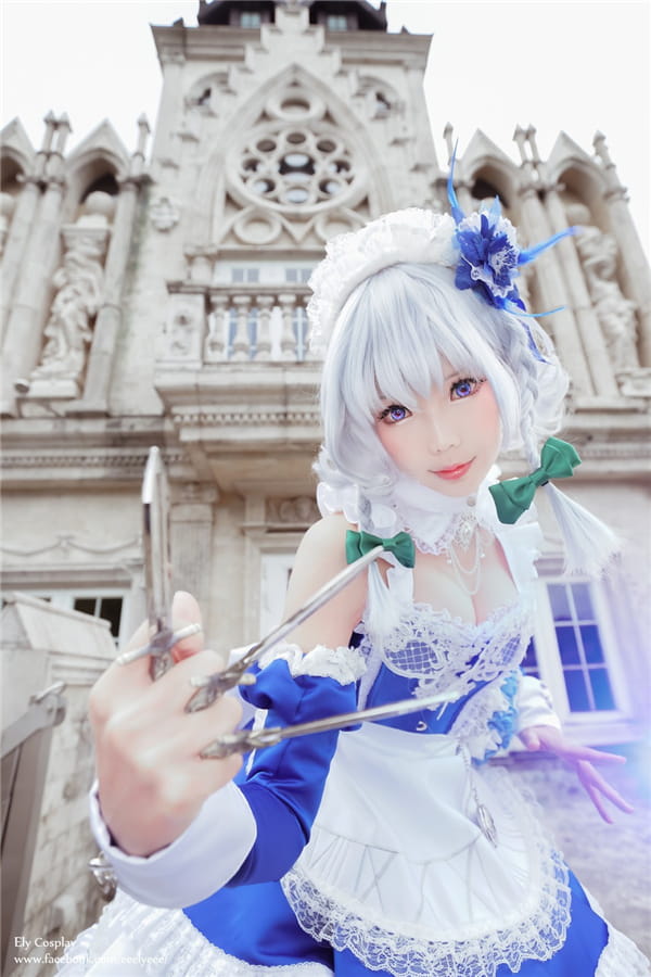 无死角女神 台湾超人气萌妹Ely最新cos