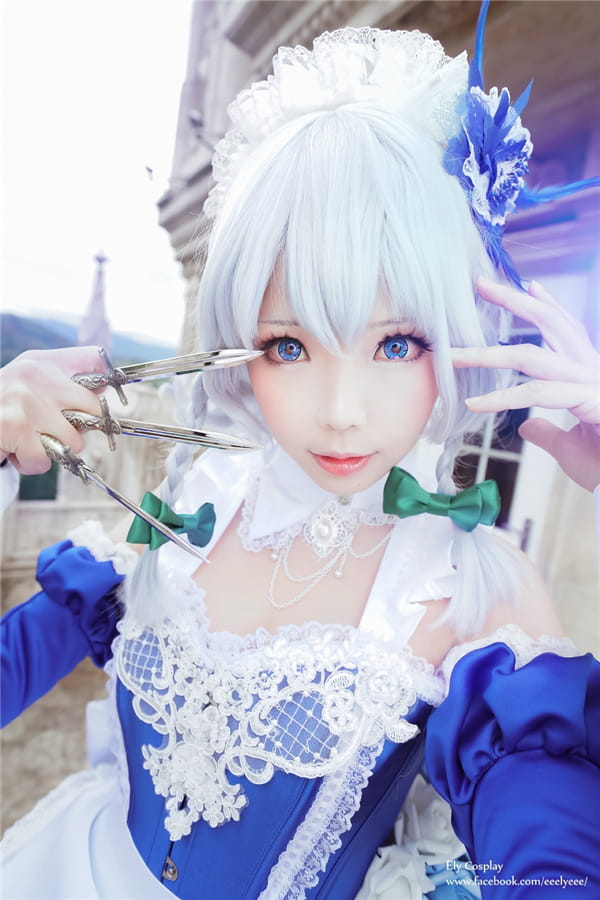 无死角女神 台湾超人气萌妹Ely最新cos